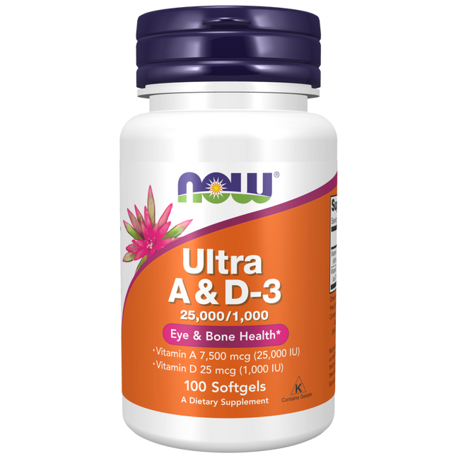 Ultra A & D-3 25,000/1,000 Softgels-Vitamins-AlchePharma