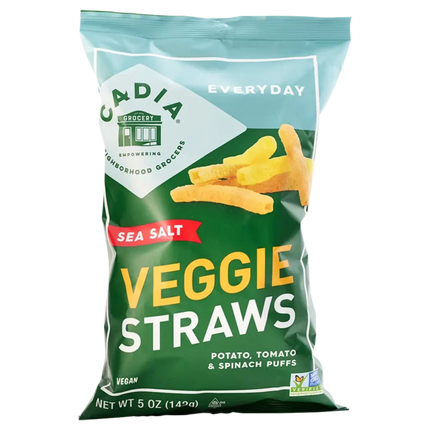 Veggie Straws 5 Oz - Sea Salt (Organic)-chips-AlchePharma