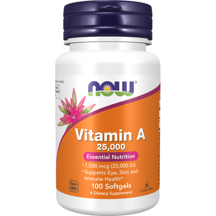 Vitamin A 25,000 Softgels-Vitamins-AlchePharma