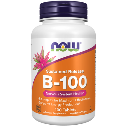 Vitamin B-100 Sustained Release Tablets-Vitamins-AlchePharma