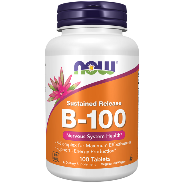 Vitamin B-100 Sustained Release Tablets-Vitamins-AlchePharma