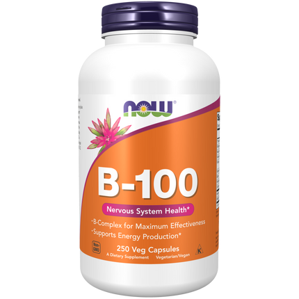 Vitamin B-100 Veg Capsules-Vitamins-AlchePharma