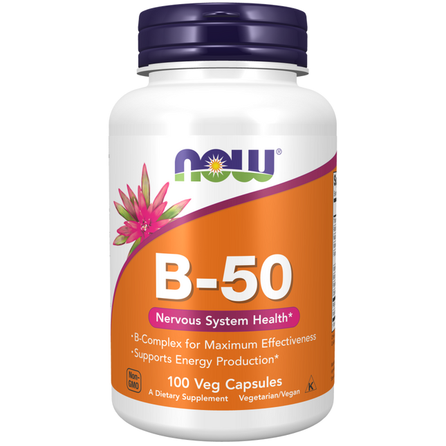 Vitamin B-50 mg Veg Capsules-Vitamins-AlchePharma