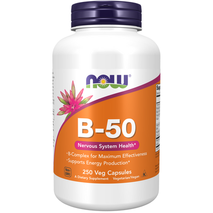 Vitamin B-50 mg Veg Capsules-Vitamins-AlchePharma