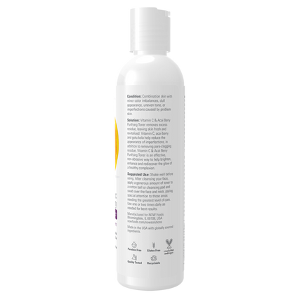 Vitamin C & Acai Berry Purifying Toner-Personal Care-AlchePharma