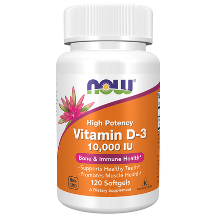 Vitamin D-3 10,000 IU Softgels-Vitamins-AlchePharma