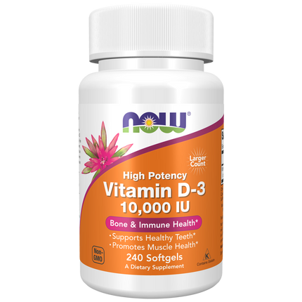 Vitamin D-3 10,000 IU Softgels-Vitamins-AlchePharma