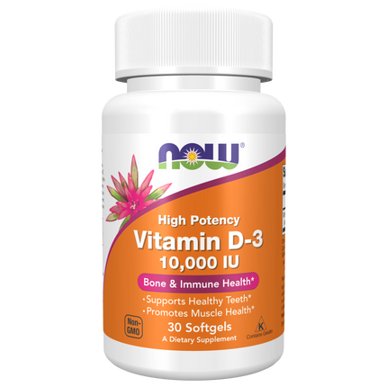 Vitamin D-3 10,000 IU Softgels-Vitamins-AlchePharma