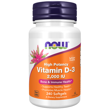 VIT D-3 2000 IU 240 SGELS-Vitamins-AlchePharma