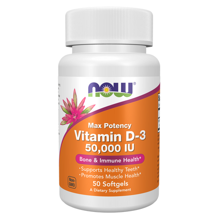 Vitamin D-3 50,000 IU Softgels-Vitamins-AlchePharma