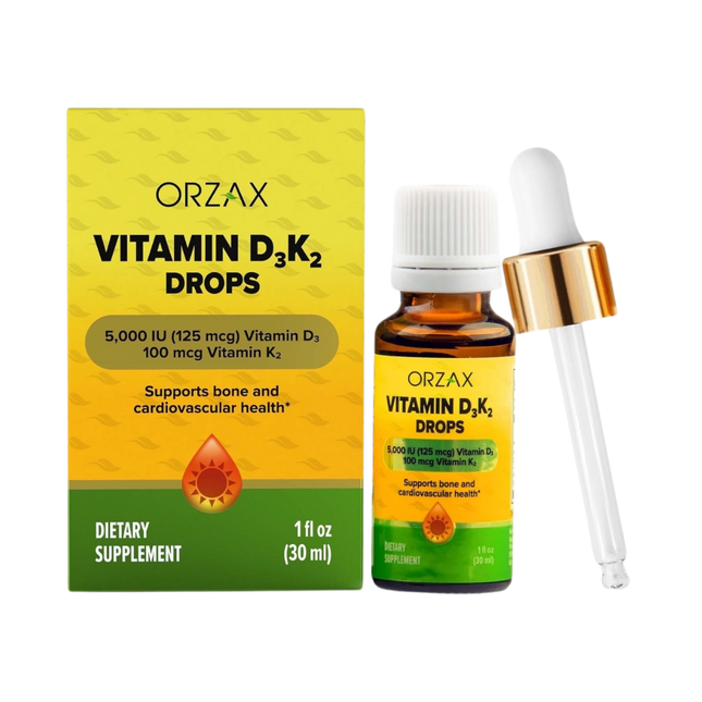 Vitamin D3 K2 Drops-Vitamins & Supplements-AlchePharma