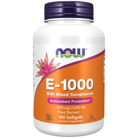 Vitamin E-1000 Mixed Tocopherols Softgels-Vitamins-AlchePharma