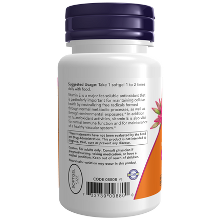 Vitamin E-200 With Mixed Tocopherols Softgels-Vitamins-AlchePharma