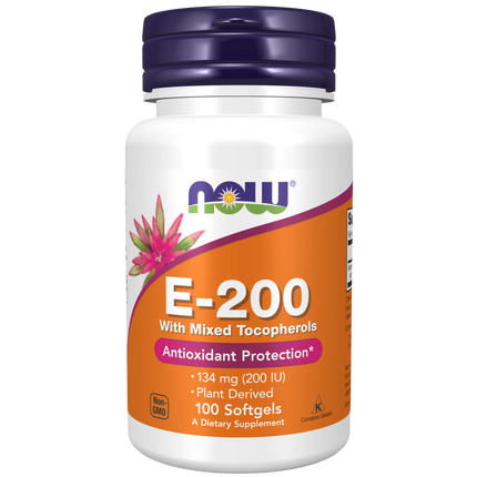 Vitamin E-200 With Mixed Tocopherols Softgels-Vitamins-AlchePharma