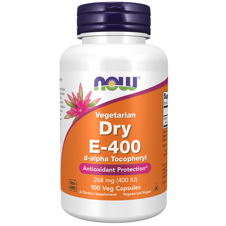 Vitamin E-400 Vegetarian Dry Veg Capsules-Vitamins-AlchePharma
