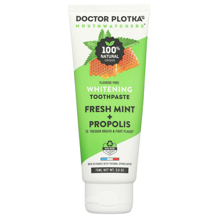 Whitening Toothpaste - Fresh Mint + Propolis (Floride-Free)-Toothpaste-AlchePharma