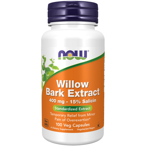 Willow Bark Extract 400 mg Veg Capsules-Herbs-AlchePharma