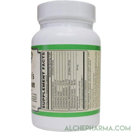 Women’s Probiotic Formula 50 Billion proprietary Lactobacilli and Bifidobacterium blend-AlchePharma-30 Veg Caps-AlchePharma