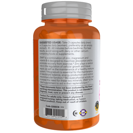 ZMA® Veg Capsules-Sports Nutrition-AlchePharma