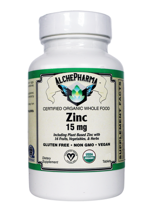 Zinc Organic Whole Food-Zinc-AlchePharma