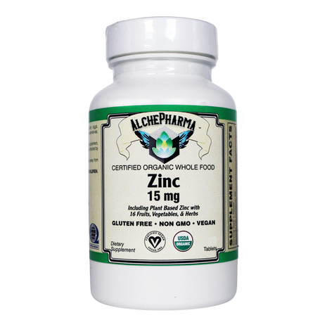 Zinc Organic Whole Food-Zinc-AlchePharma