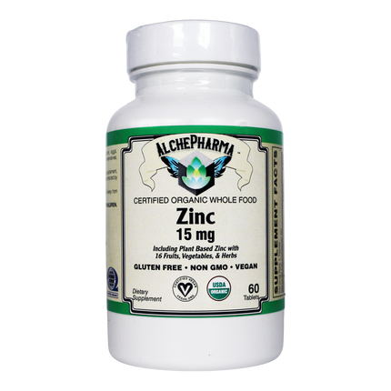 Zinc Organic Whole Food-Zinc-AlchePharma