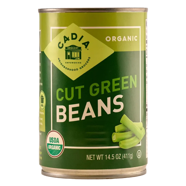 Cut Green Beans 14.5 Oz. (Organic)-Canned Food-AlchePharma