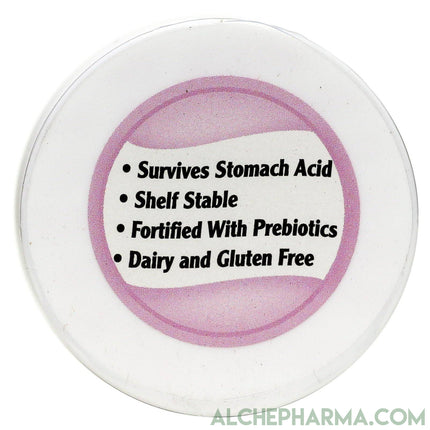 35 Billion Probiotic Synbiotic (Probiotic+Prebiotics) Bio-Enhanced, Acid Resistant Strain (BEARS)-Probiotics-AlchePharma