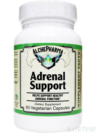 Adrenal Support-AlchePharma-60 Veg Caps-AlchePharma