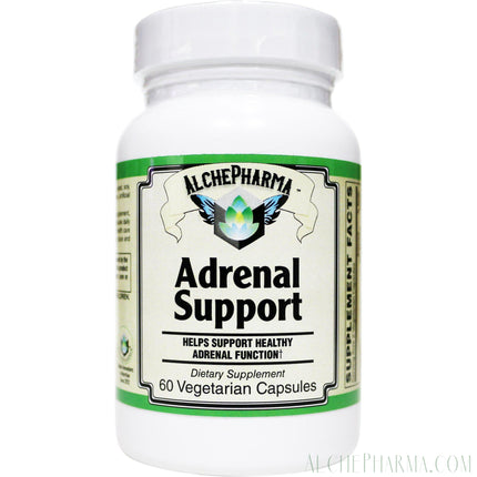 Adrenal Support-AlchePharma-60 Veg Caps-AlchePharma