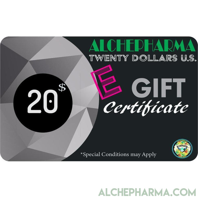 AlchePharma E Gift Certificates-Gift Cards-AlchePharma