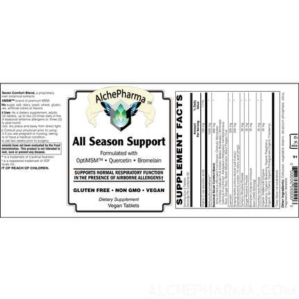 All Season Support (Formerly Aller-7) Proprietary Allergy Formula-Allergy-AlchePharma