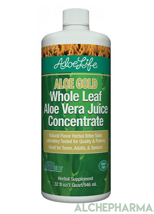 Aloe Gold Whole Leaf Juice Concentrate-AlchePharma