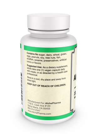Alpha Lipoic Acid 600 mg 50:50 R and S forms-Anti-Oxidant-AlchePharma