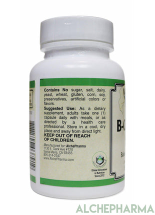 Balanced B-100 Complex Caps with Choline, PABA and Inositol ( Preservative free )-AlchePharma