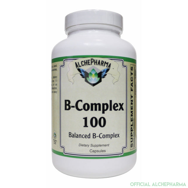 Balanced B-100 Complex Caps with Choline, PABA and Inositol ( Preservative free )-AlchePharma