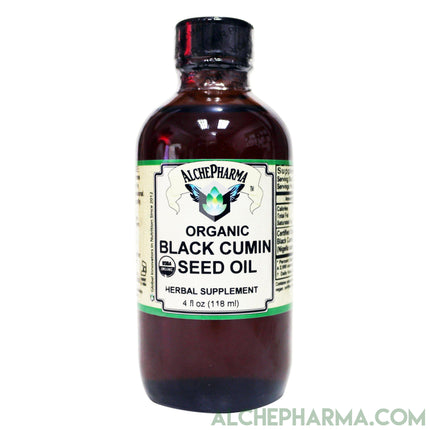 Black Cumin Seed Oil Certified Organic 100% Pure Cold Pressed ( Nigella Sativa )-Herb-AlchePharma