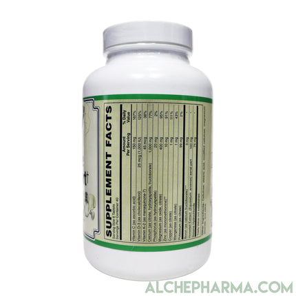 Bone Support, Fructoborate (FRUITEX-B®), Hydroxyapatite, Citrate Advanced Formula-Minerals-AlchePharma