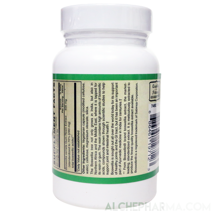 Boswellia Extract 400 mg - Standardized to 70% Boswellic acids ( Vegan )-Herbs-AlchePharma