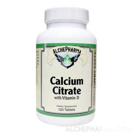 Calcium Citrate with Vitamin D Tablets-Mineral-AlchePharma