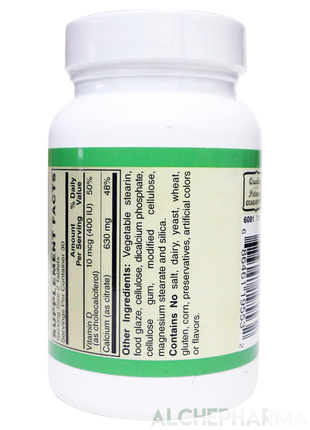 Calcium Citrate with Vitamin D Tablets-Mineral-AlchePharma