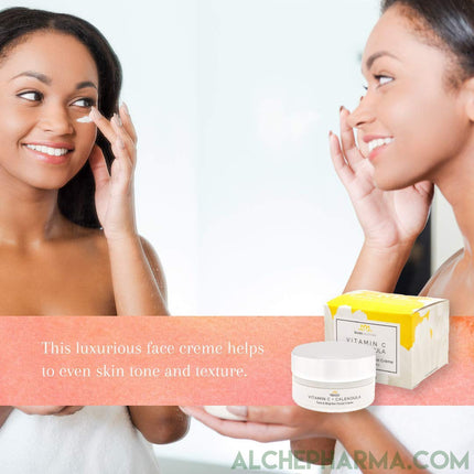 Calendula + Vitamin C Facial Crème-Facial Crème-AlchePharma