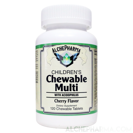 Children's Chewable Multi with Probiotics - Natural Cherry Flavor-Children-AlchePharma