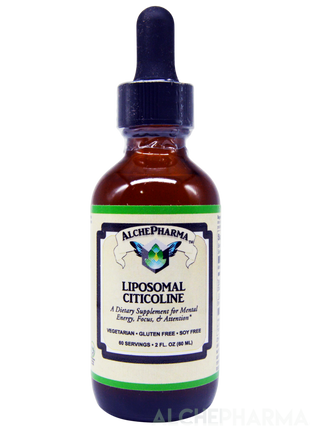 Citicoline Liposomal Liquid (Stevia Sweetened)-Vitamins & Supplements-AlchePharma