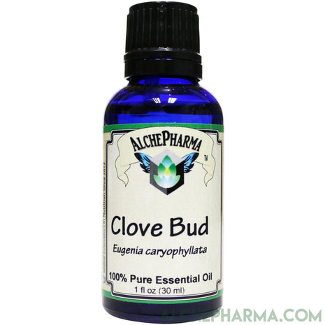 Clove Bud Essential Oil ( Eugenia Caryophyllata ) Steam Distilled from the bud 100% Pure-Essential Oil-AlchePharma