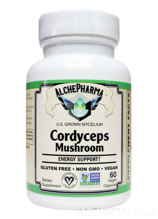 Cordyceps (Cordyceps sinensis) Organic mushroom - 40% polysaccharides,-Mushrooms-AlchePharma