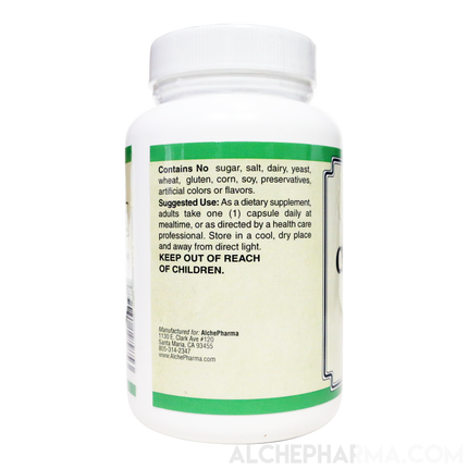 GTF Chromium ( ChromeMate®) patented niacin-bound chromium complex 200 mcg.-Mineral-AlchePharma