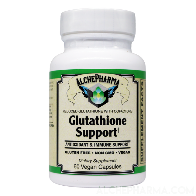 Glutathione (Reduced) with Cofactors Vegan-Vitamins & Supplements-AlchePharma