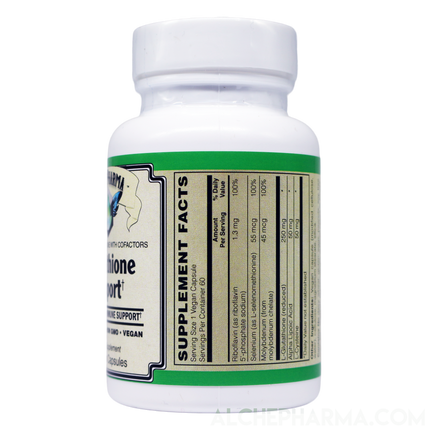 Glutathione (Reduced) with Cofactors Vegan-Vitamins & Supplements-AlchePharma