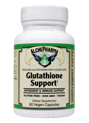 Glutathione (Reduced) with Cofactors Vegan-Vitamins & Supplements-AlchePharma